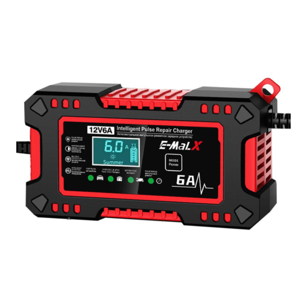 Odolná impulzná nabíjačka E-MalX 12V 6A